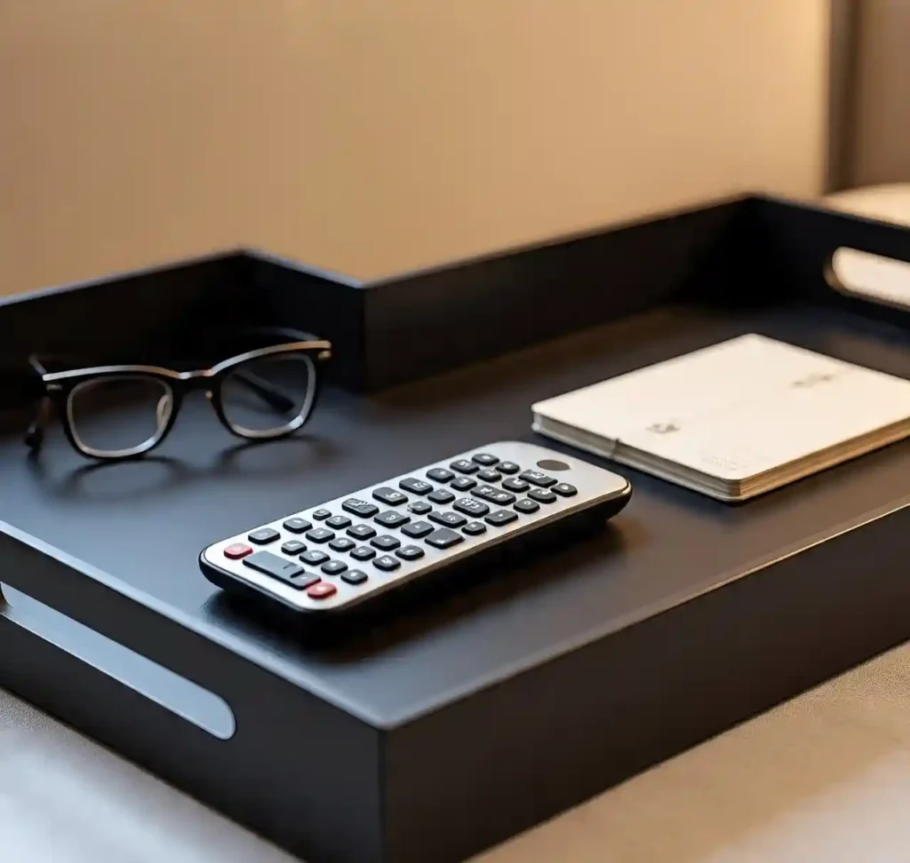20 Stylish Coffee Table Tray Decor Ideas for a Beautiful Living Room 20 19-Coffee Table Tray Idea