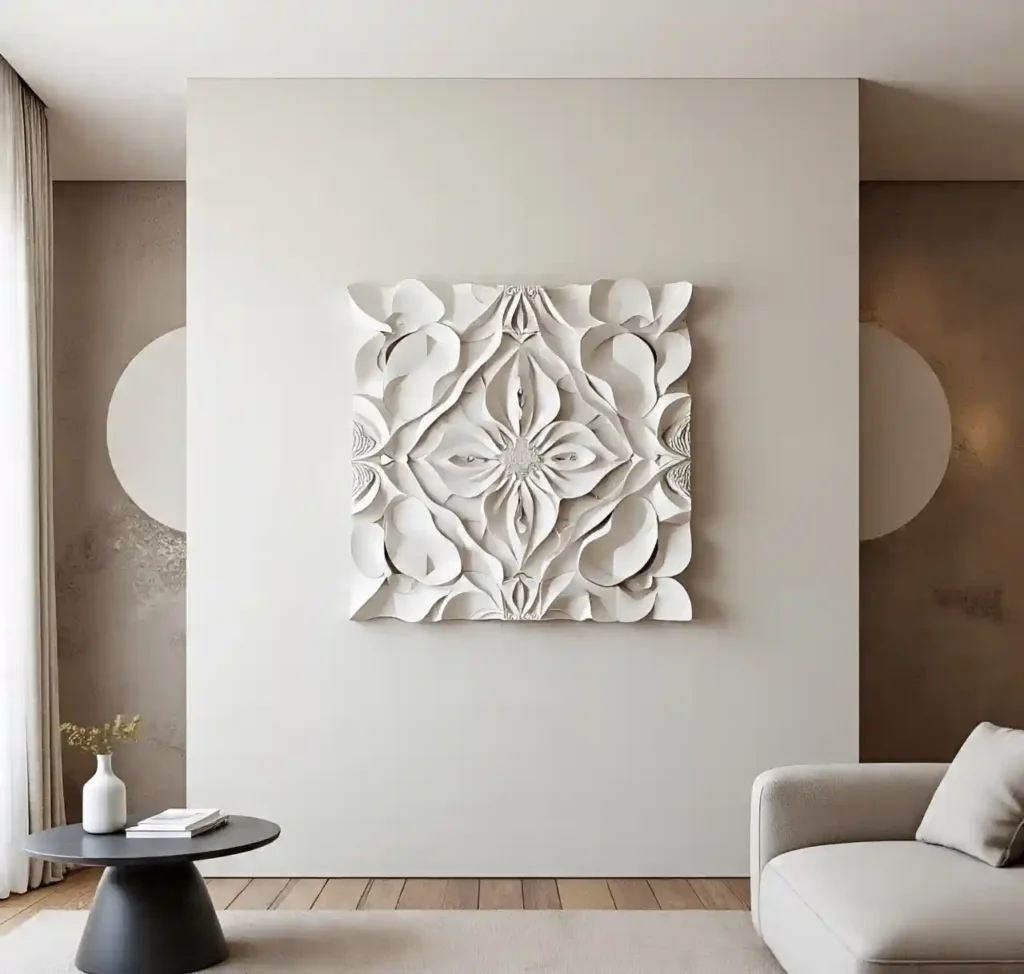 20 Minimalist Wall Art Ideas: Elevate Modern Homes With Clean & Timeless Style 20 19-Minimalist Wall Art Idea