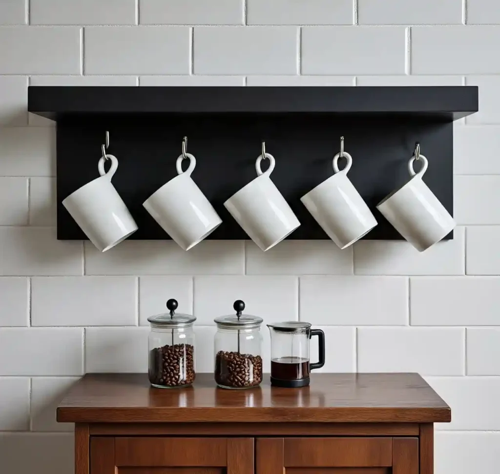 20 Clever Coffee Bar Ideas for Small Spaces That Maximize Style & Function 3 2 Coffee Bar Ideas for Small Spaces