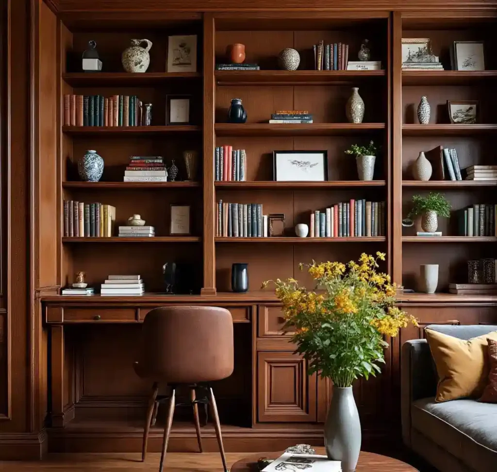22 Inspiring Living Room Office Ideas for a Stylish & Functional Workspace 3 2-Living Room Office Ideas