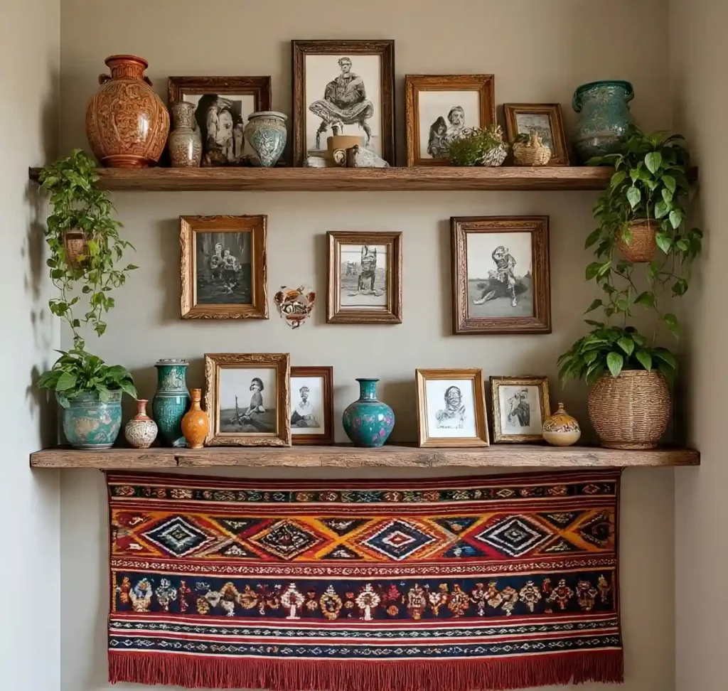 21 Dreamy Boho Hallway Decor Ideas to Transform Your Entryway 21 20-Boho Hallway Decor Idea