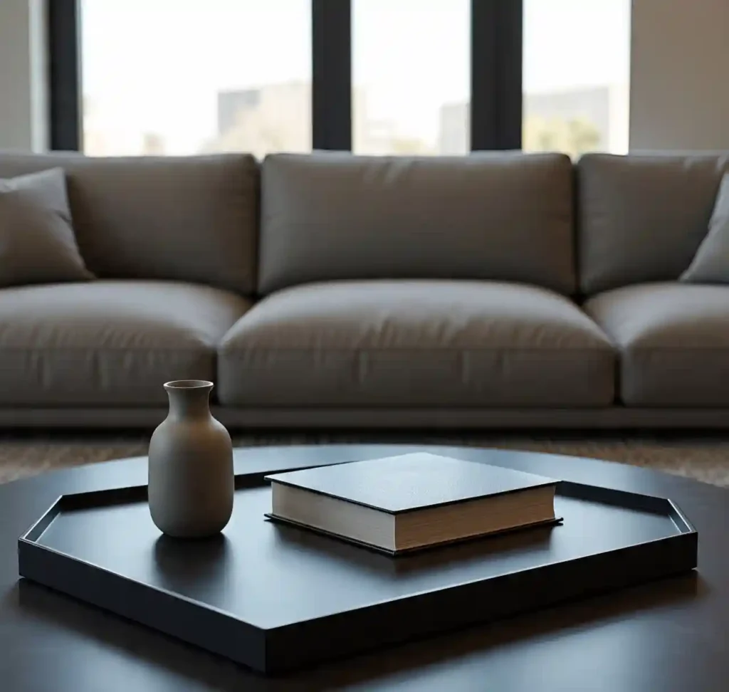 20 Stylish Coffee Table Tray Decor Ideas for a Beautiful Living Room 21 20-Coffee Table Tray Idea