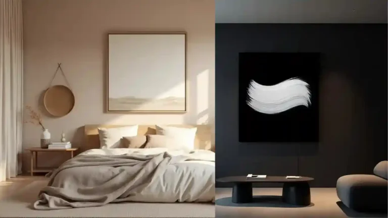 20 Minimalist Wall Art Ideas: Elevate Modern Homes With Clean & Timeless Style 31 20 Minimalist Wall Art Ideas Elevate Modern Homes With Clean & Timeless Style