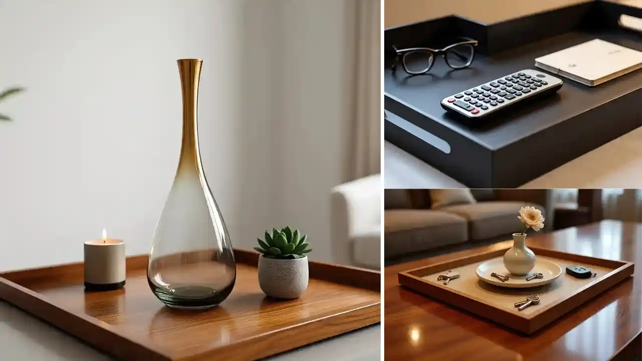 20 Stylish Coffee Table Tray Decor Ideas for a Beautiful Living Room 1 20 Stylish Coffee Table Tray Decor Ideas for a Beautiful Living Room