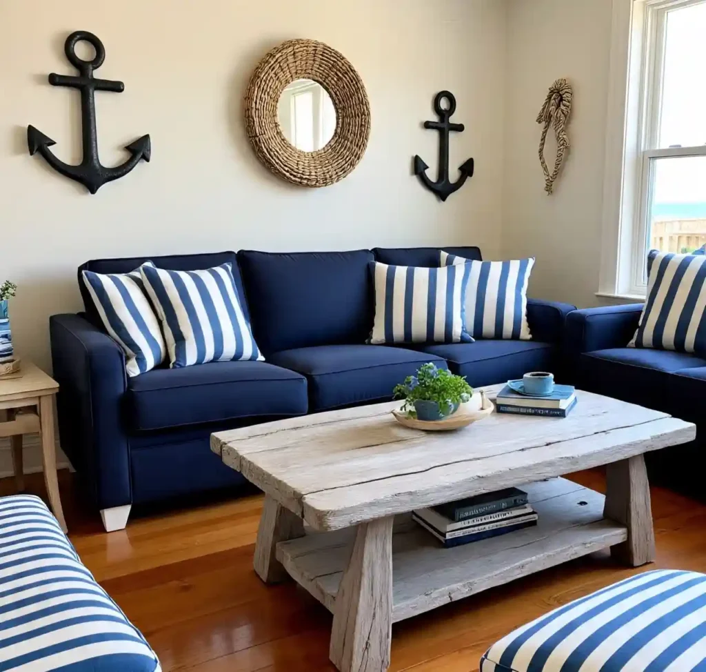 29 Elegant Blue Couch Living Room Ideas for a Stylish & Serene Space 22 21-Blue Couch Living Room Idea