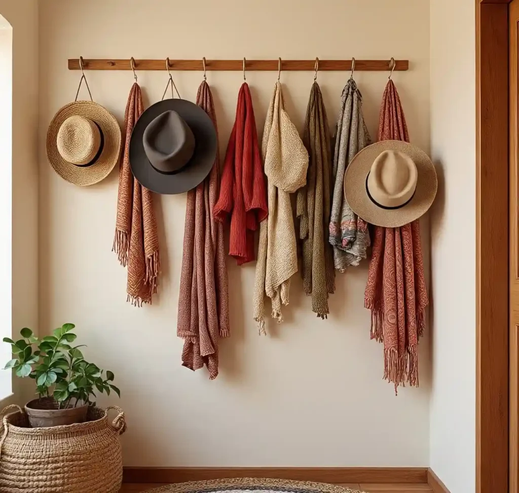 21 Dreamy Boho Hallway Decor Ideas to Transform Your Entryway 22 21-Boho Hallway Decor Ideas