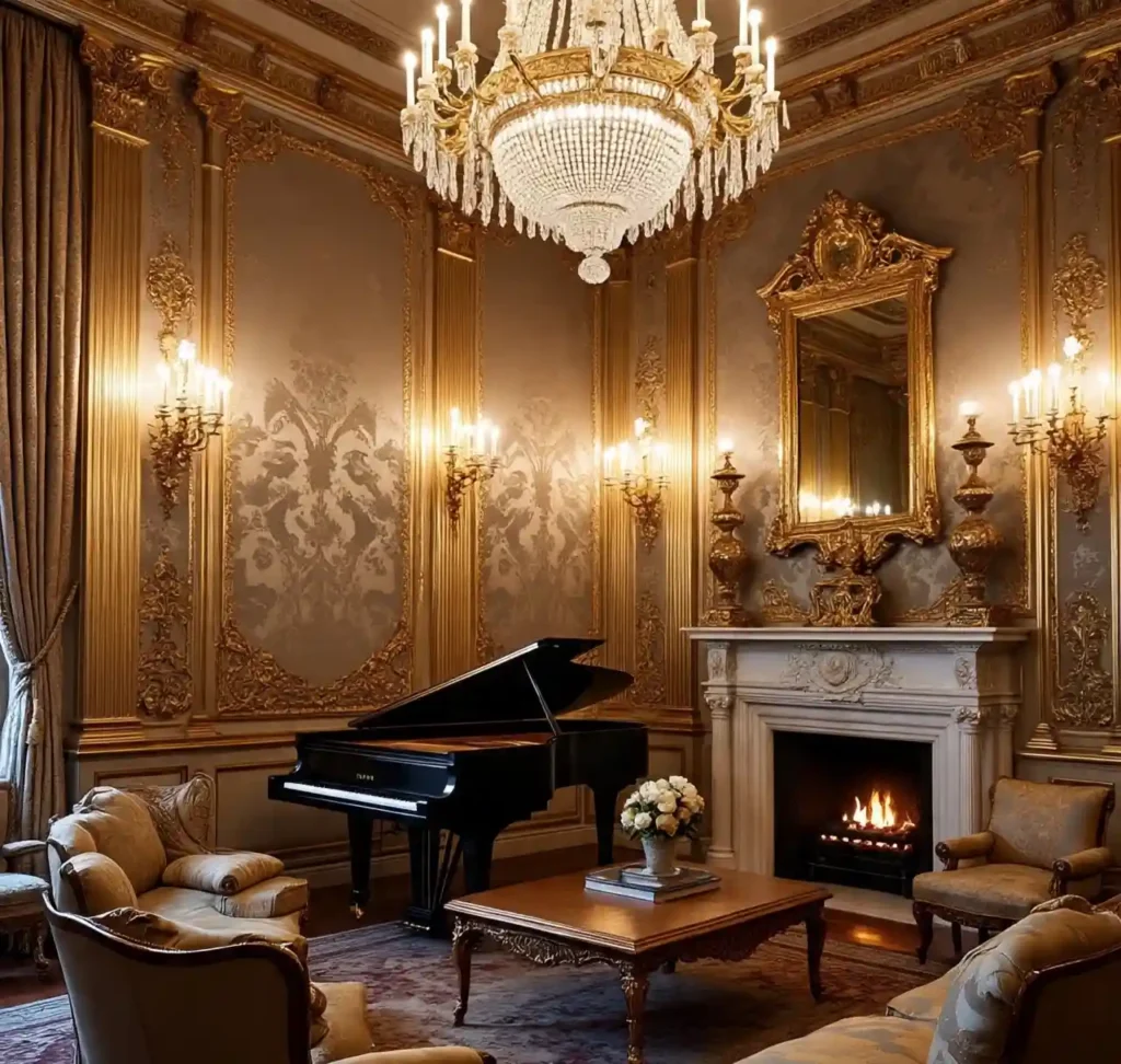 25 Royal Living Room Ideas to Add Luxury & Timeless Elegance to Your Home 22 21-Royal Living Room Idea