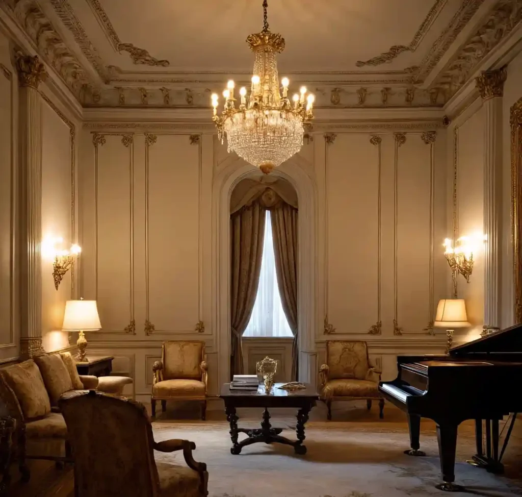 25 Royal Living Room Ideas to Add Luxury & Timeless Elegance to Your Home 23 22-Royal Living Room Idea
