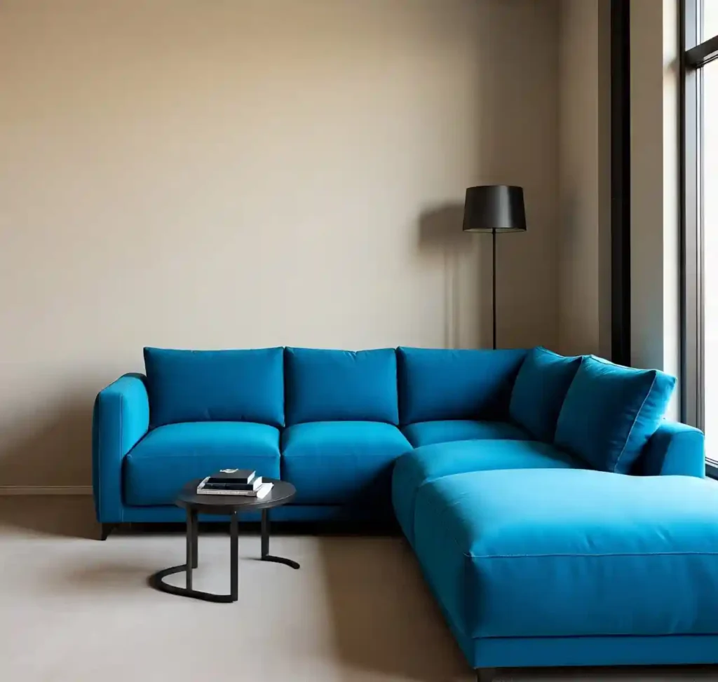 29 Elegant Blue Couch Living Room Ideas for a Stylish & Serene Space 27 26-Blue Couch Living Room Idea