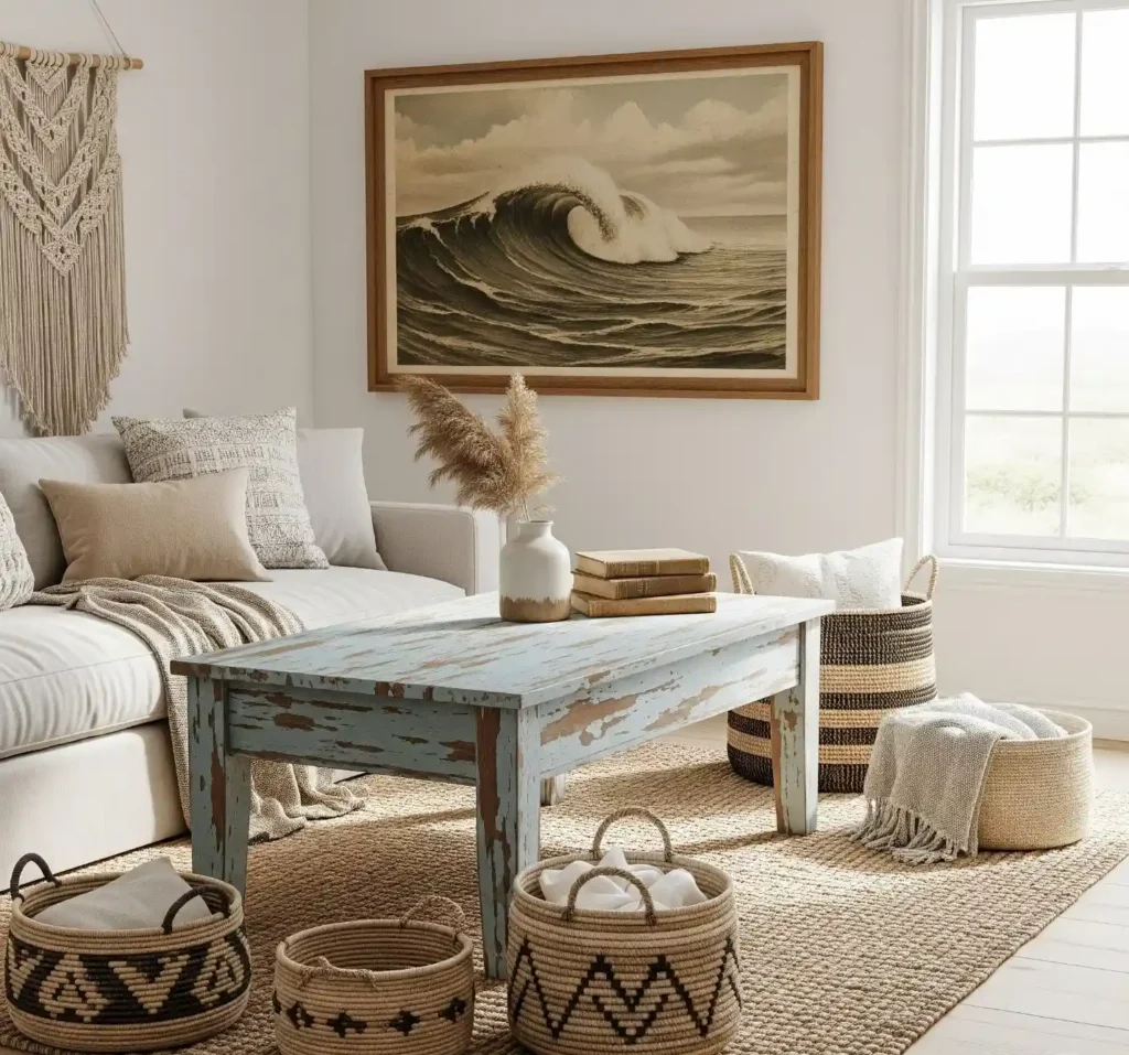30 Stylish Boho Beach House Decor Ideas for a Laid-Back Coastal Vibe 30 29 Boho Beach House Decor Idea
