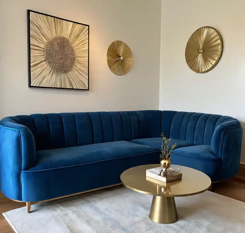 29 Elegant Blue Couch Living Room Ideas for a Stylish & Serene Space 4 3-Blue Couch Living Room Idea