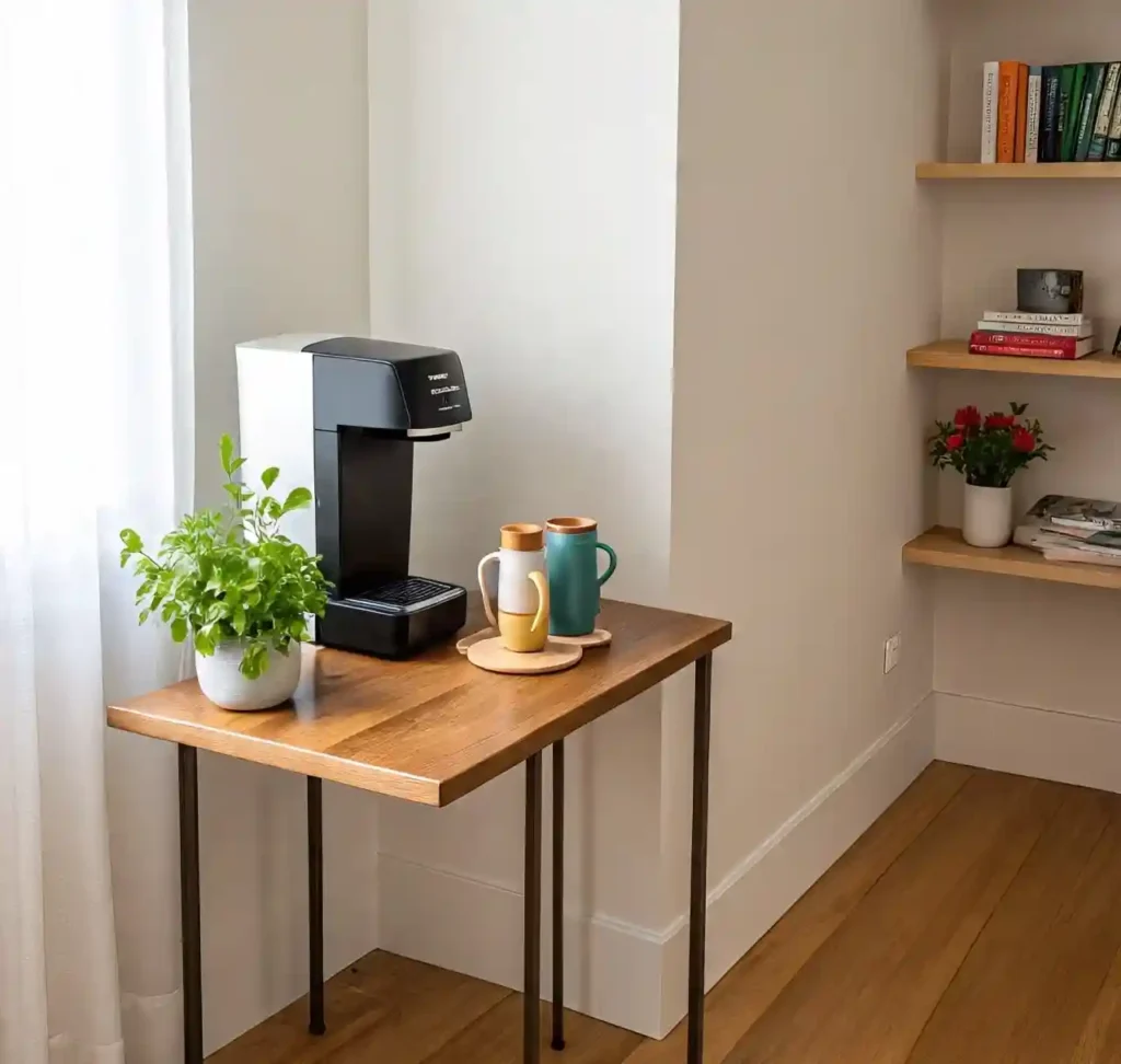 20 Clever Coffee Bar Ideas for Small Spaces That Maximize Style & Function 4 3 Coffee Bar Idea for Small Spaces