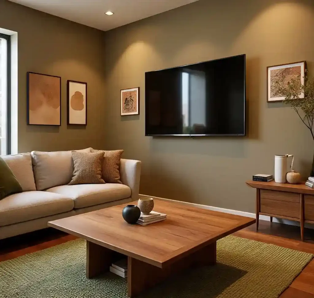 16 Cozy TV Room Ideas: Make You Never Want to Leave the Couch 4 3-Cozy TV Room Idea