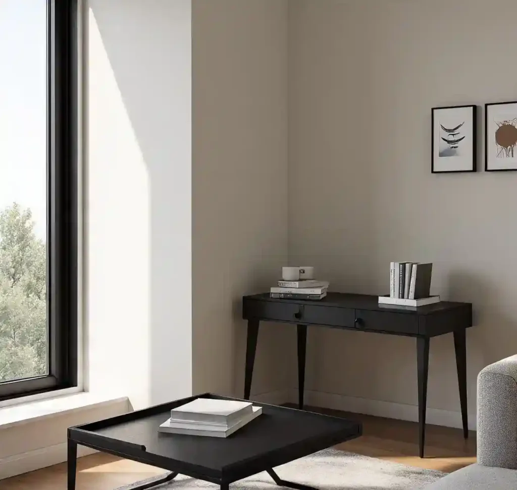 22 Inspiring Living Room Office Ideas for a Stylish & Functional Workspace 4 3-Living Room Office Idea