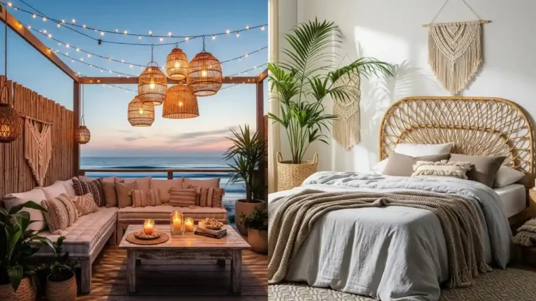 30 Stylish Boho Beach House Decor Ideas for a Laid-Back Coastal Vibe 24 30 Stylish Boho Beach House Decor Ideas for a Laid-Back Coastal Vibe