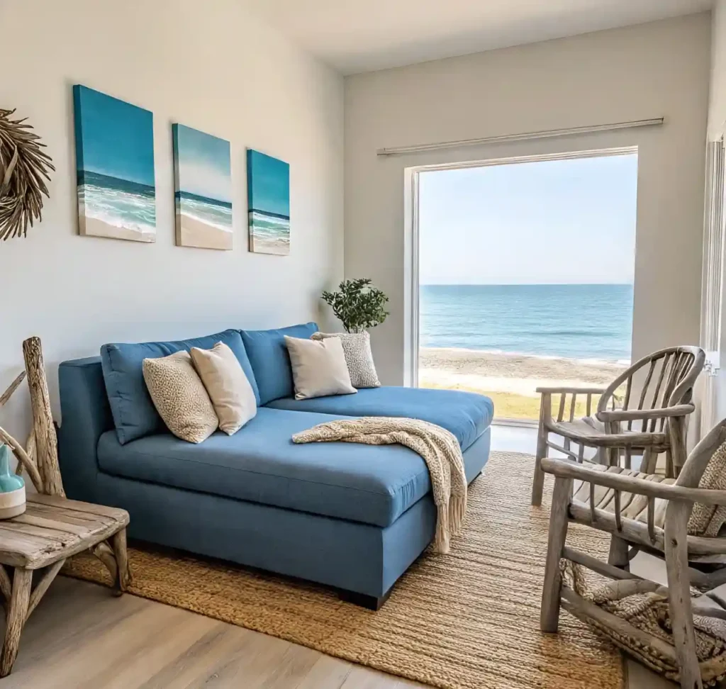29 Elegant Blue Couch Living Room Ideas for a Stylish & Serene Space 5 4-Blue Couch Living Room Idea