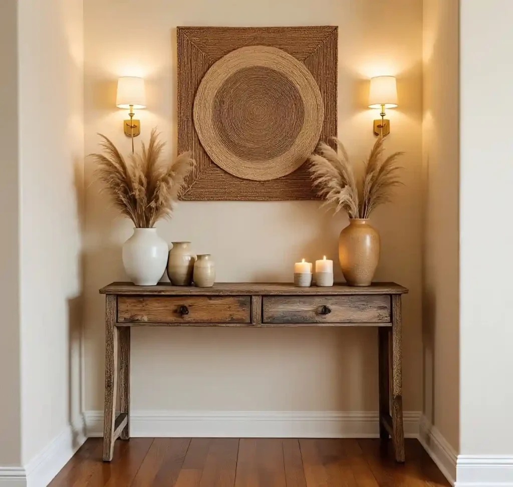 21 Dreamy Boho Hallway Decor Ideas to Transform Your Entryway 5 4-Boho Hallway Decor Idea