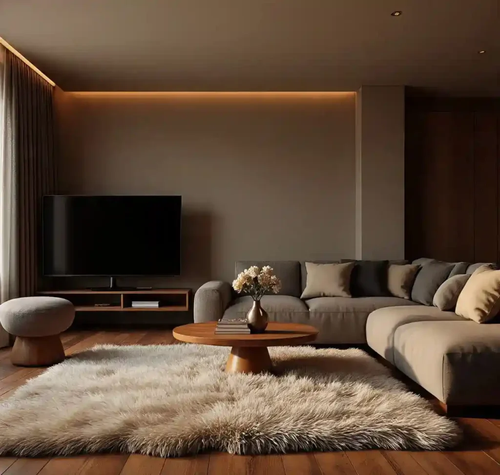 16 Cozy TV Room Ideas: Make You Never Want to Leave the Couch 5 4-Cozy TV Room Idea