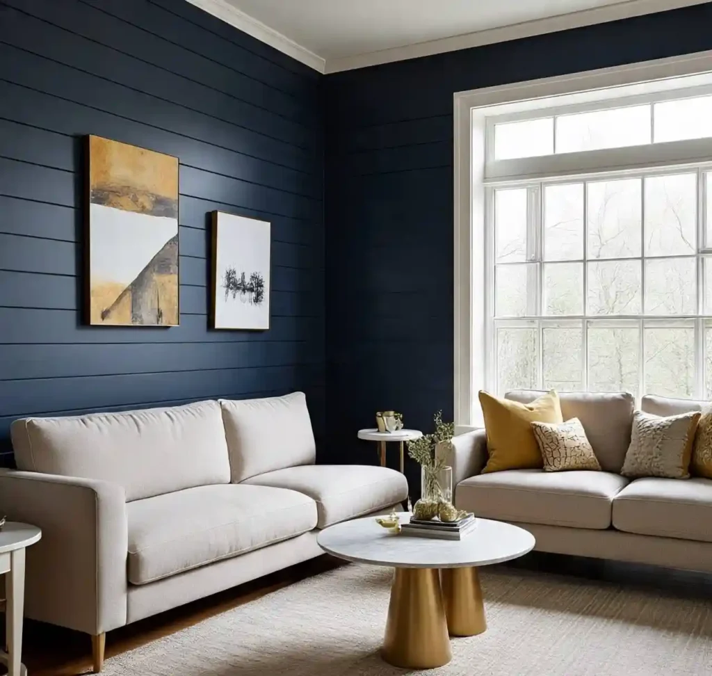 16 Creative Living Room Shiplap Wall Concepts for a Cozy & Updated Look 5 4-Living Room Shiplap Wall Concepts