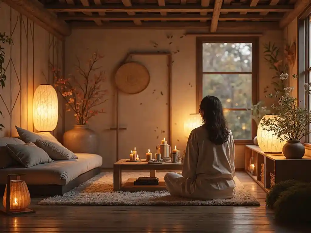 20 Wabi-Sabi Living Room Ideas: Natural Beauty & Imperfect Harmony 5 4-Wabi-Sabi Living Room Idea