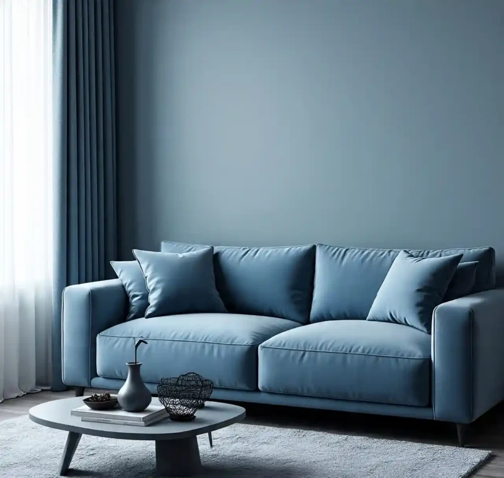 29 Elegant Blue Couch Living Room Ideas for a Stylish & Serene Space 6 5-Blue Couch Living Room Idea