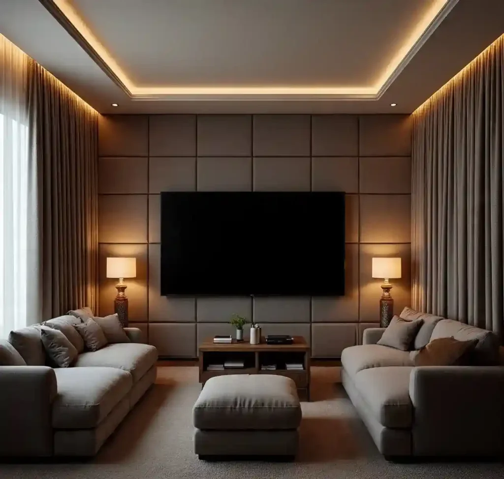 16 Cozy TV Room Ideas: Make You Never Want to Leave the Couch 6 5-Cozy TV Room Idea
