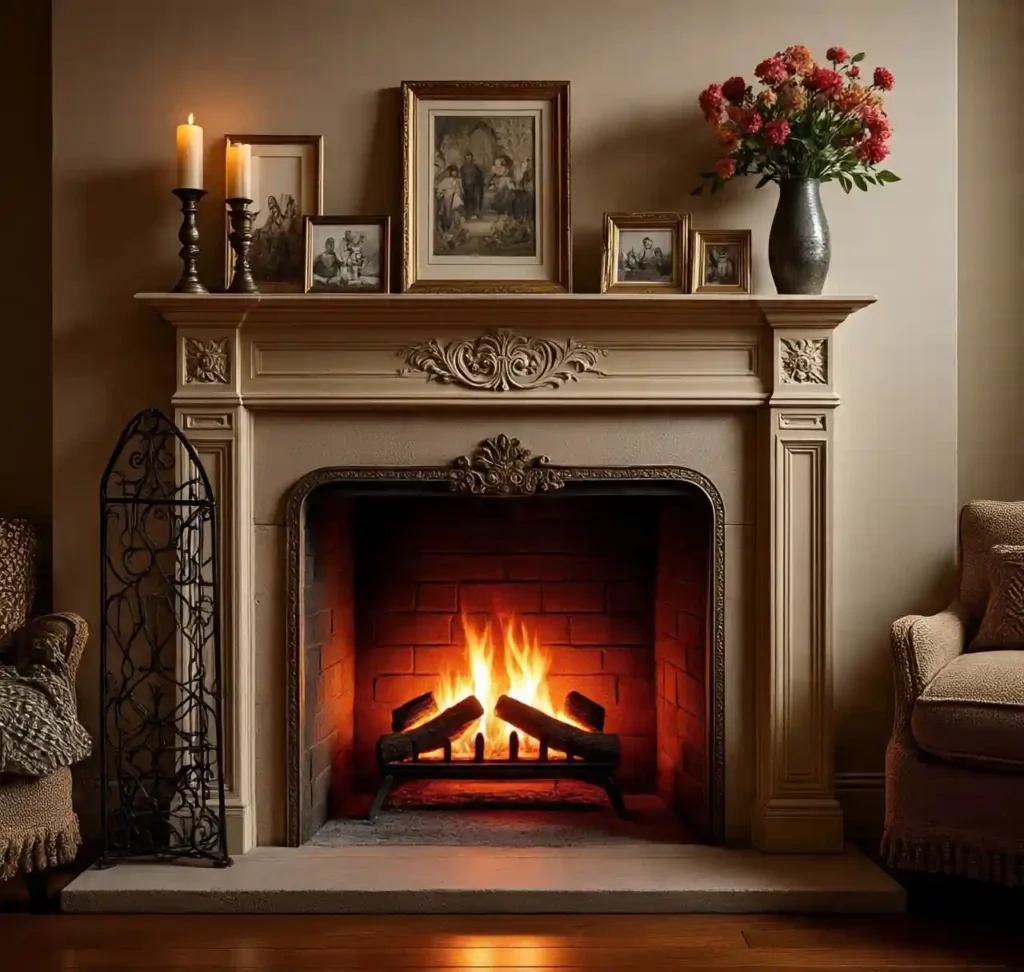 14 Stylish and Creative Ways to Transform an Unused Fireplace 6 5 Creative Way to Transform an Unused Fireplace