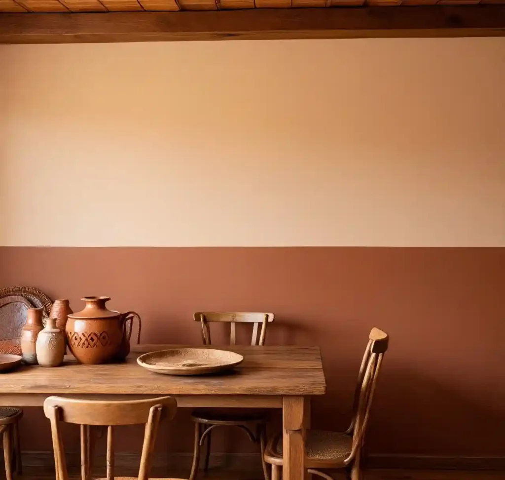 17 Stylish Dining Room Paint Ideas with Chair Rail to Elevate Your Space 6 5-Dining Room Paint Idea with Chair Rail