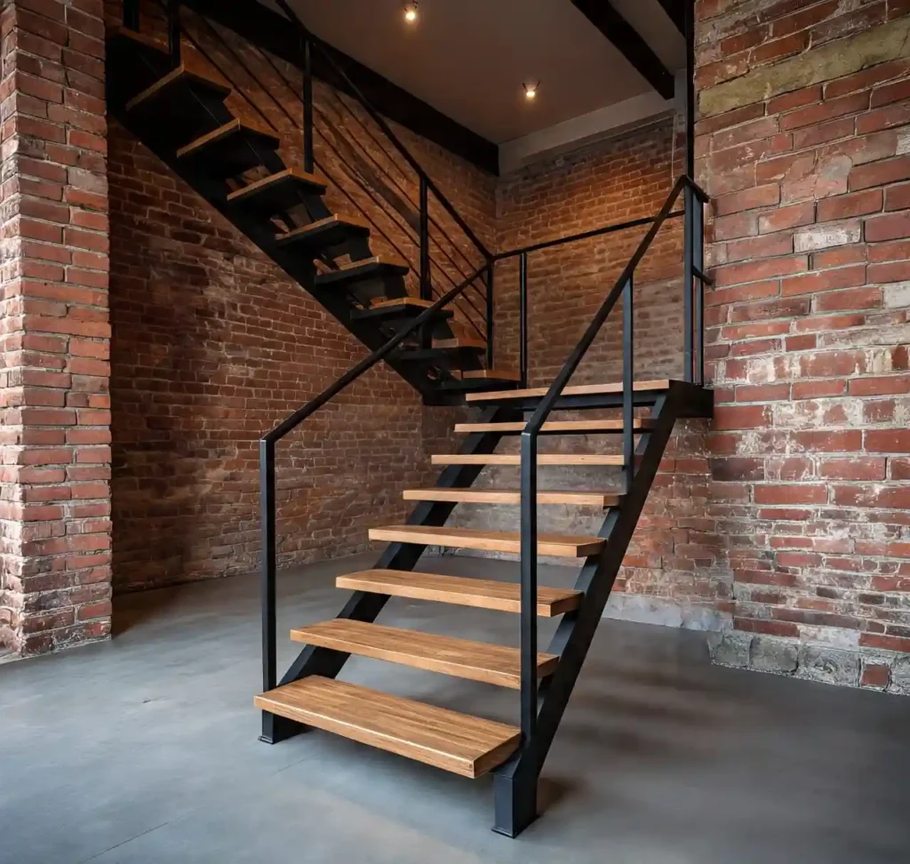 20 Stunning Wooden Floating Staircase Designs to Elevate Your Interior 6 5 Wooden Floating Staircase Design