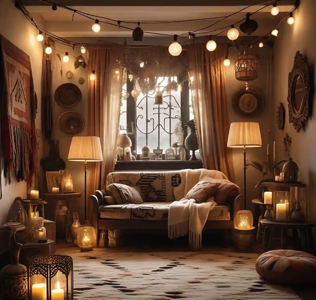 20 Boho Living Room Design and Decor Ideas: Create a Laid-Back & Artistic Space 7 Boho Living Room Design and Decor Idea