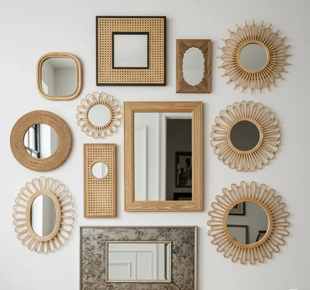27 Artistic Boho Mirror Ideas to Instantly Elevate Your Interior Style 7 6 Boho Mirror Idea