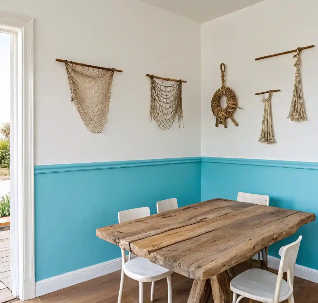 17 Stylish Dining Room Paint Ideas with Chair Rail to Elevate Your Space 7 6-Dining Room Paint Idea with Chair Rail