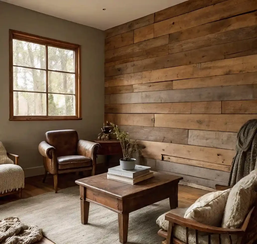 16 Creative Living Room Shiplap Wall Concepts for a Cozy & Updated Look 7 6-Living Room Shiplap Wall Concept