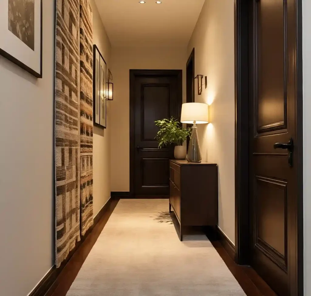 30 Narrow Hallway Design Ideas: Elevate Style & Maximize Every Inch 7 6-Narrow Hallway Design Idea
