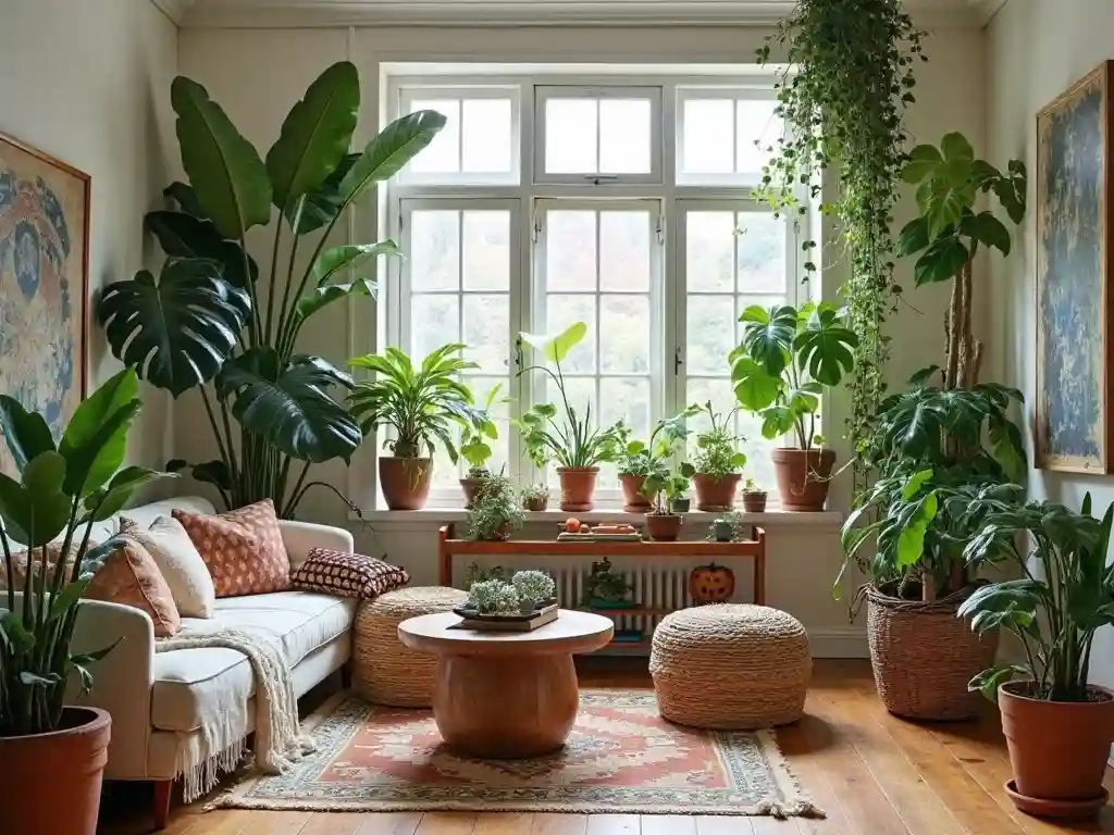 20 Boho Living Room Design and Decor Ideas: Create a Laid-Back & Artistic Space 8 Boho Living Room Design and Decor Idea