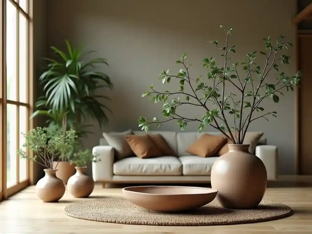 20 Wabi-Sabi Living Room Ideas: Natural Beauty & Imperfect Harmony 8 7-Wabi-Sabi Living Room Idea