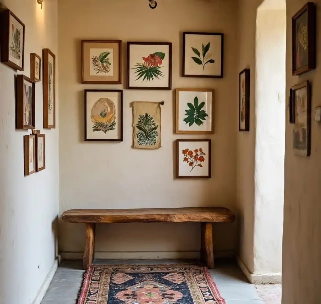 21 Dreamy Boho Hallway Decor Ideas to Transform Your Entryway 9 8-Boho Hallway Decor Idea