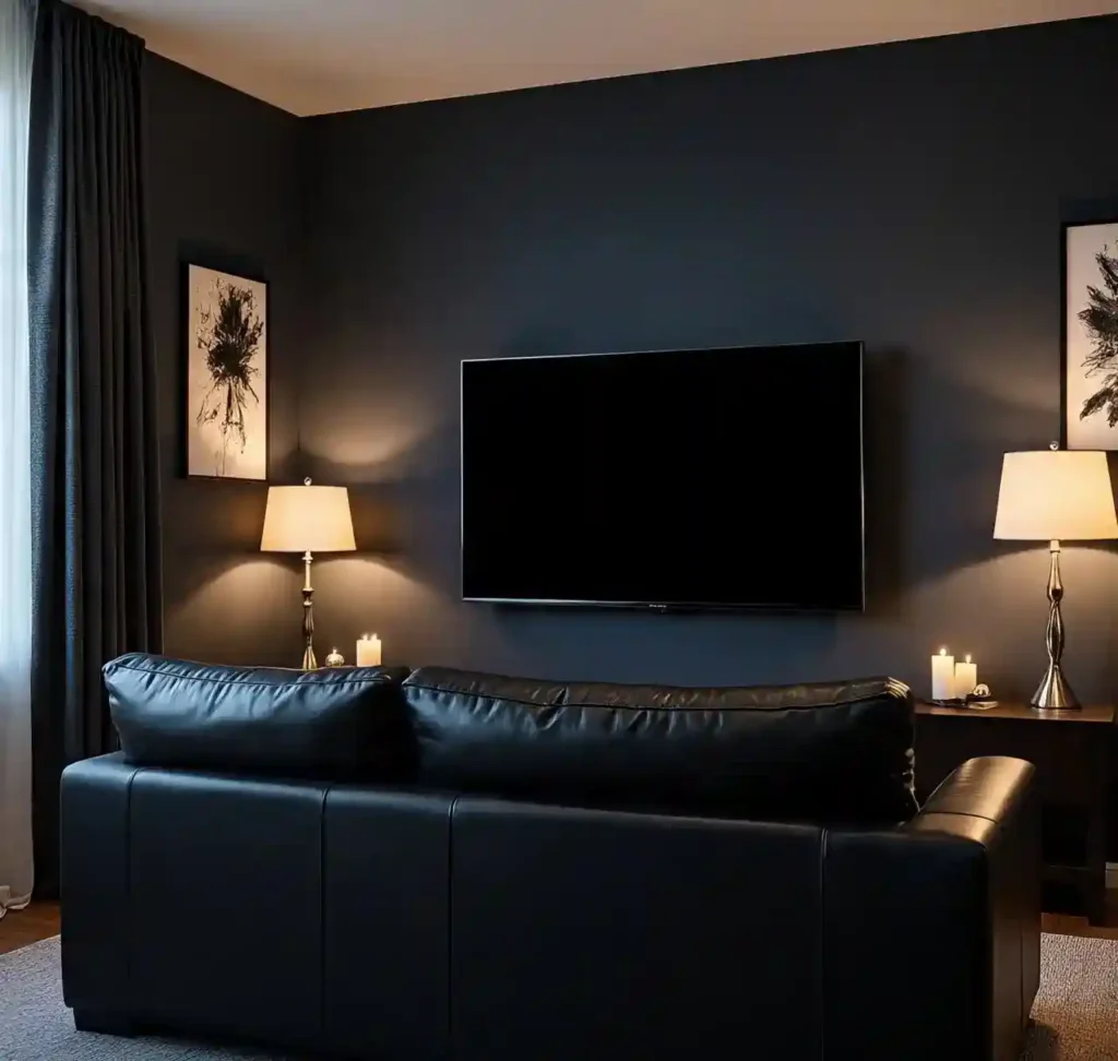 16 Cozy TV Room Ideas: Make You Never Want to Leave the Couch 9 8-Cozy TV Room Idea