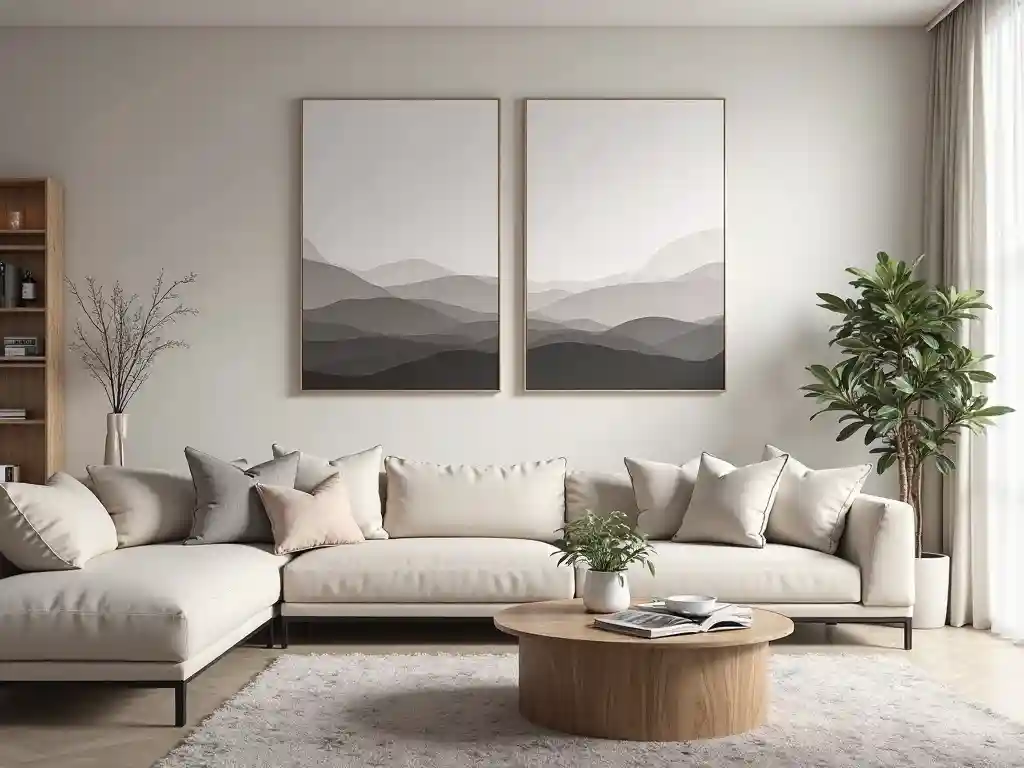 20 Minimalist Wall Art Ideas: Elevate Modern Homes With Clean & Timeless Style 9 8-Minimalist Wall Art Idea