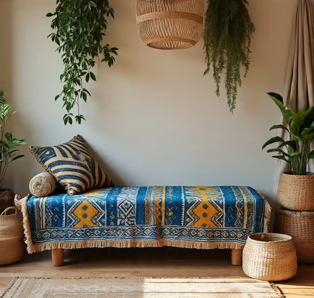 29 Blue and Yellow Minimalist Boho Design Ideas That Blend Calm With Creativity 10 9-Blue and Yellow Minimalist Boho Design Idea