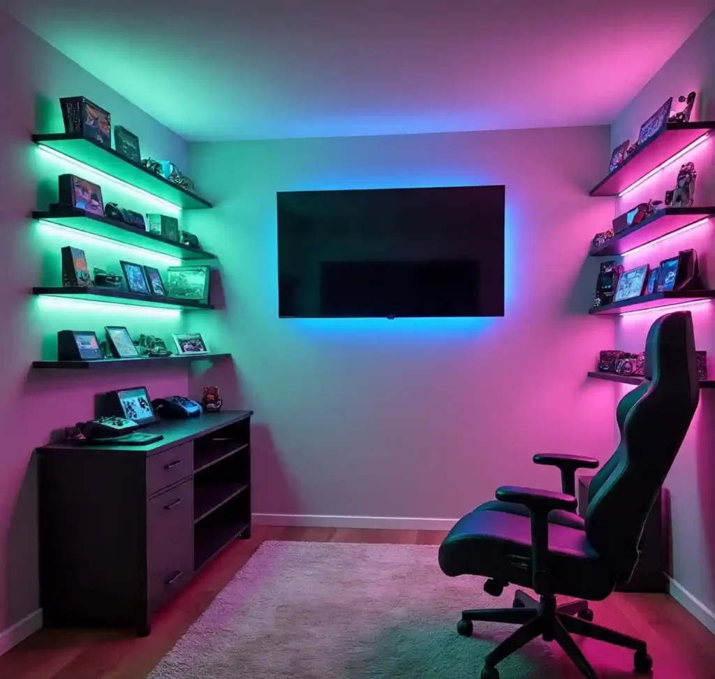 20 Stylish Game Room Ideas for Grown-Ups in Small Spaces 10 9-Game Room Idea for Grown-Ups in Small Spaces
