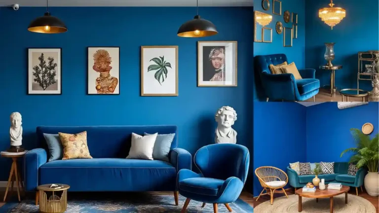 Blue Maximalist Living Room Ideas: Vibrant, Layered Spaces Full of Personality 22 Blue Maximalist Living Room Ideas Vibrant, Layered Spaces Full of Personality