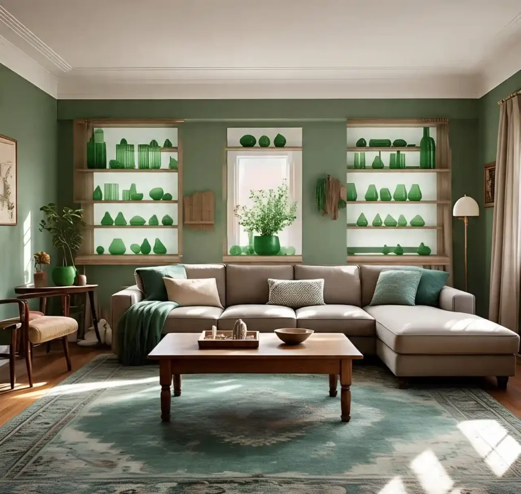 18 Green Home Decor Ideas: Transform Your Home With Nature-Inspired Beauty 14 Green Home Decoration Idea 13