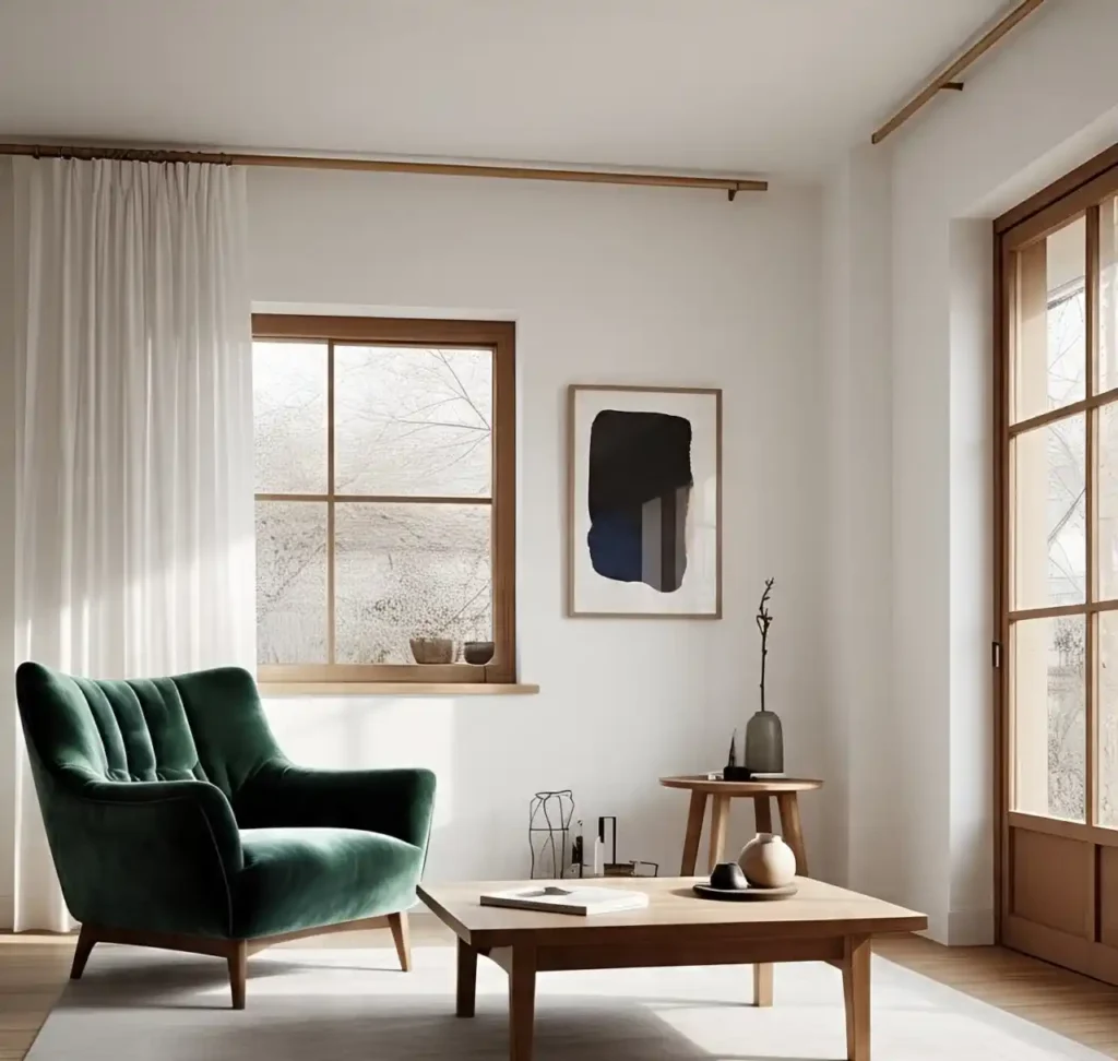 Japandi Design in Small Living Rooms: Space-Saving Tips & Tricks 4 Japandi Style Design 3