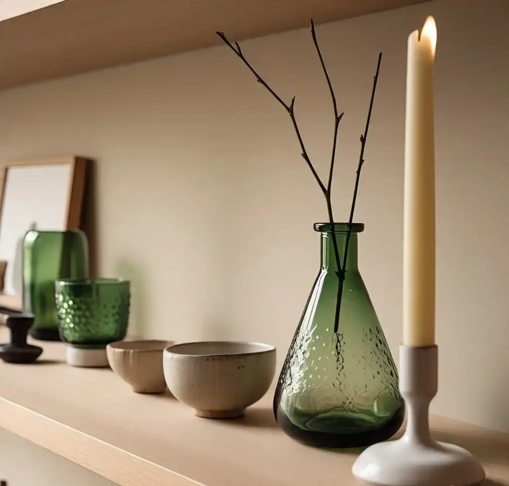 Japandi Design in Small Living Rooms: Space-Saving Tips & Tricks 9 Shelve Japandi Design 8