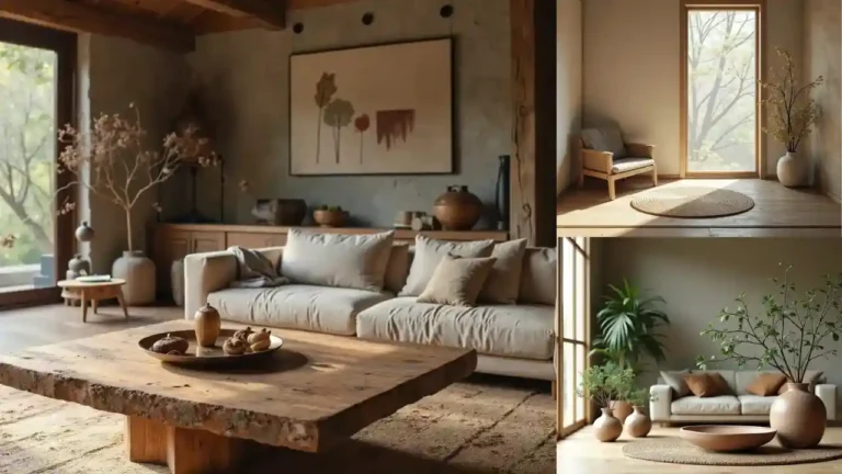 20 Wabi-Sabi Living Room Ideas: Natural Beauty & Imperfect Harmony 25 Wabi-Sabi Living Room Ideas