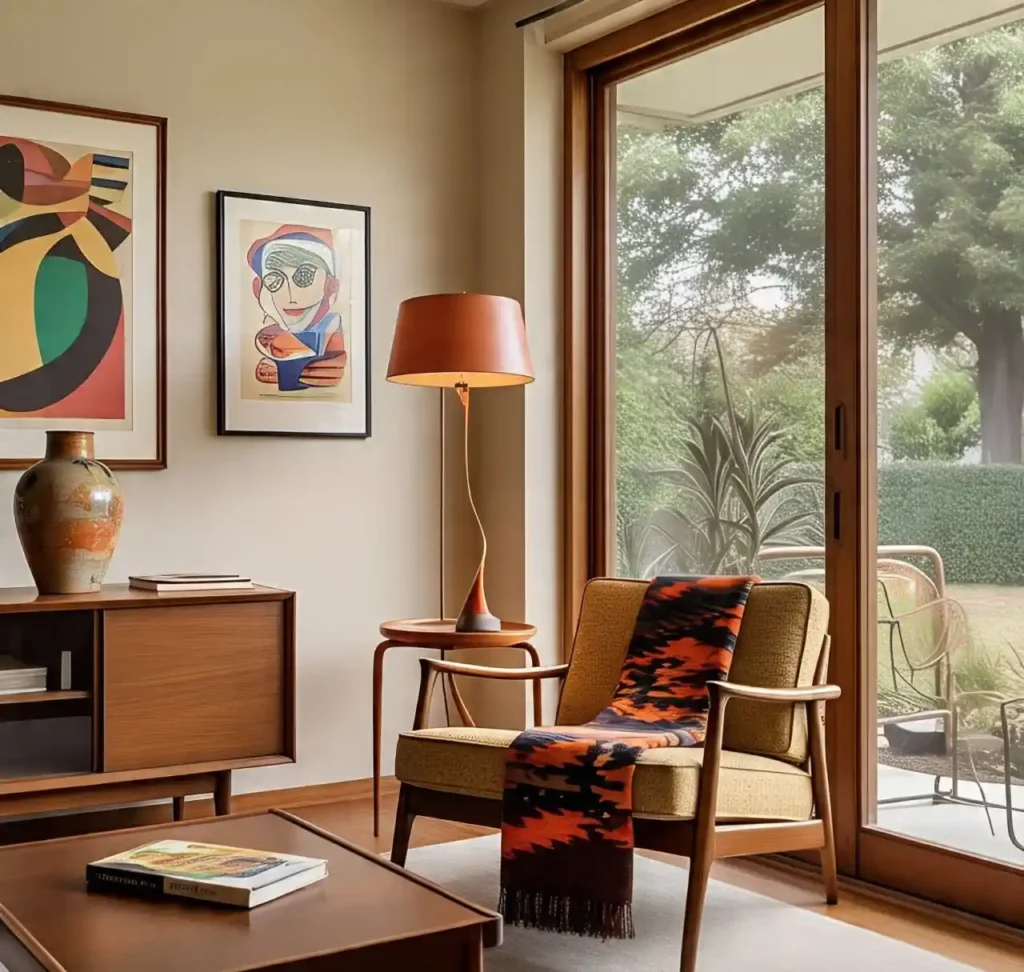 20 Mid-Century Modern Living Room Ideas to Achieve Retro-Inspired Sophistication 20 unique-stylish-Mid-Century-Modern -Living Room Idea