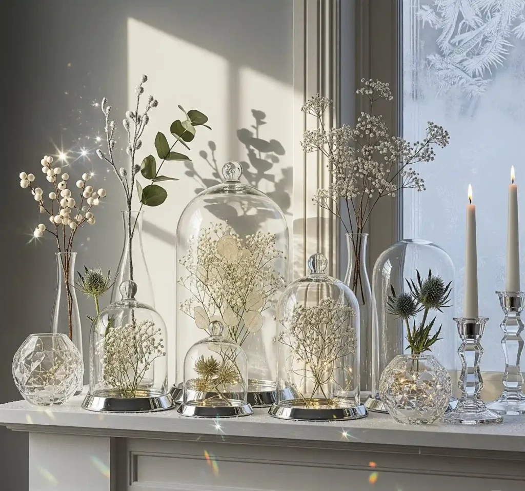 20 Creative Winter Mantel Decorating Ideas to Bring the Season Indoors 11 10-Winter Mantel Decorating Idea