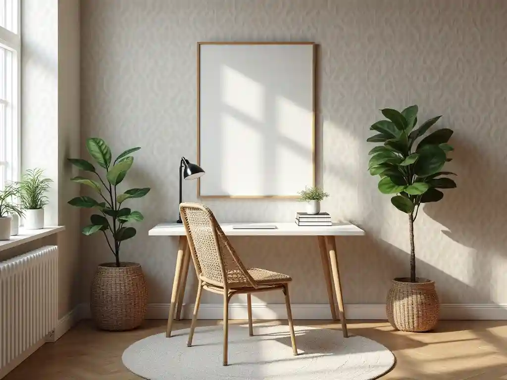 20 Small Home Office Decor Ideas to Maximize Style & Productivity in Any Space 12 11-Small Home Office Decor Idea