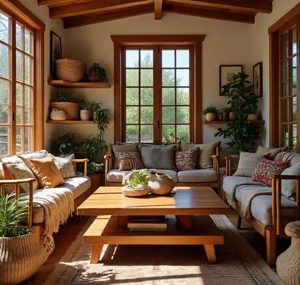 30 Stunning Boho Sunroom Ideas to Brighten Your Home with Style 13 12-Boho Sunroom Idea